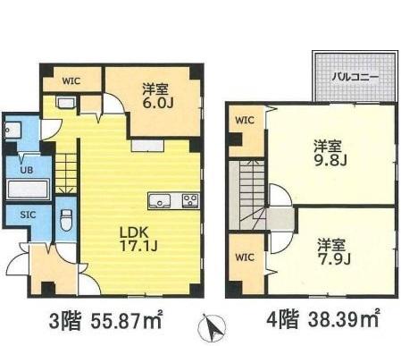  間取り図写真