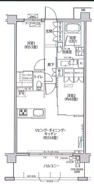  間取り図写真