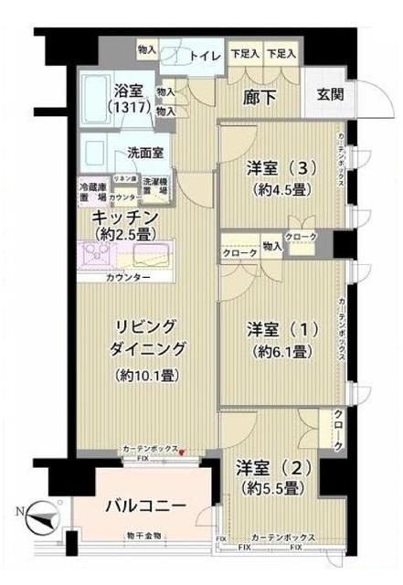  間取り図写真
