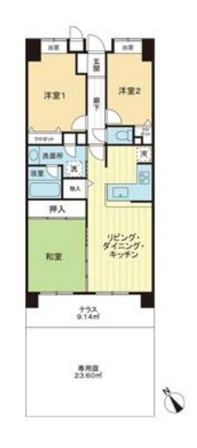  間取り図写真
