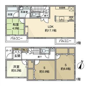  間取り図写真