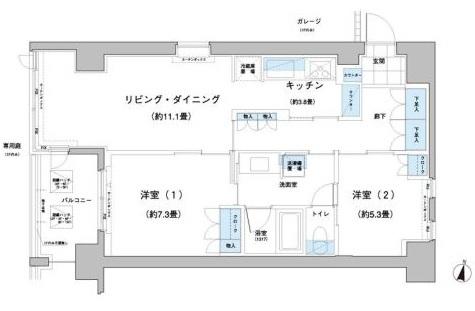  間取り図写真