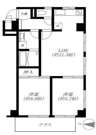  間取り図写真