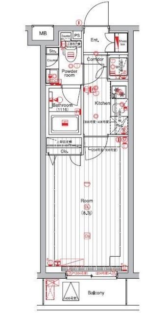  間取り図写真