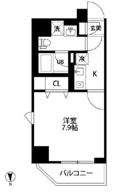 シルフィ田端の間取り