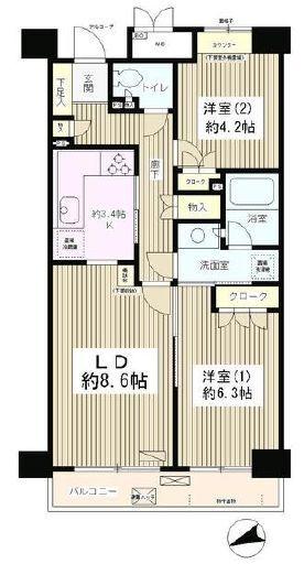  間取り図写真