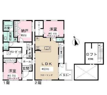  間取り図写真