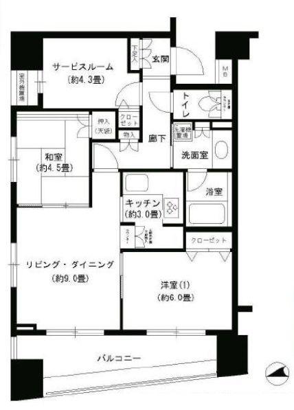  間取り図写真