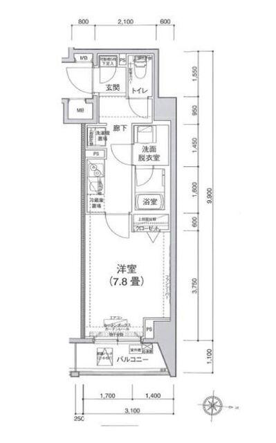  間取り図写真