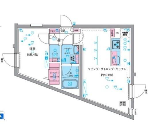  間取り図写真