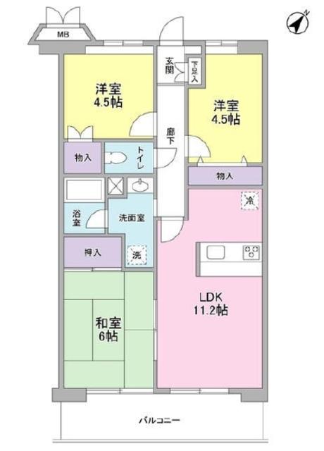  間取り図写真