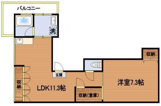  間取り図写真