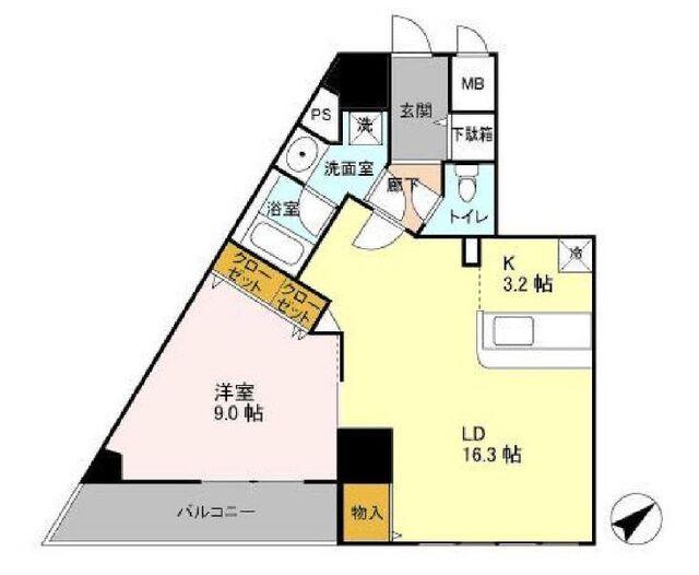 フォレンツタワー文京千石の間取り
