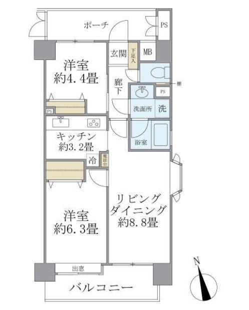  間取り図写真
