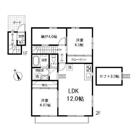  間取り図写真