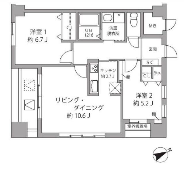  間取り図写真