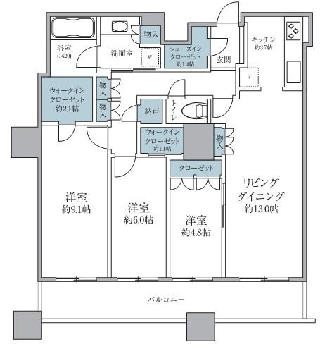  間取り図写真
