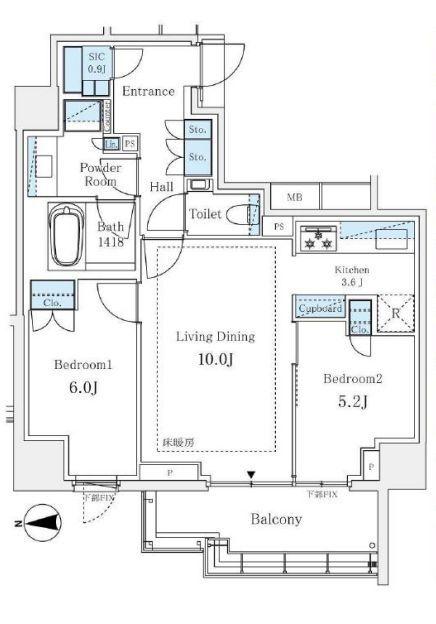  間取り図写真