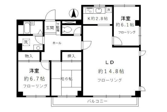  間取り図写真