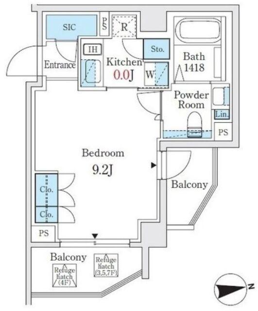  間取り図写真