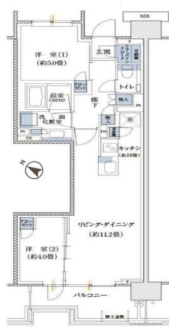  間取り図写真