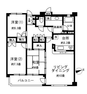  間取り図写真