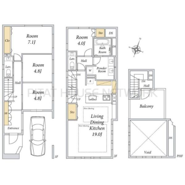 1億2480万円、1(2)LDK+2S（納戸）、土地面積85.24m2、建物面積123.94m2