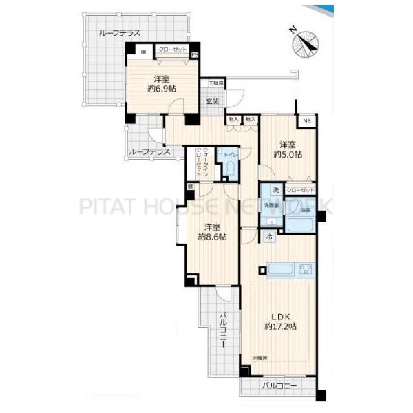24800万円　3LDｋ　91.80㎡