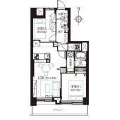 6999万円　2LDK　専有面積52.36㎡