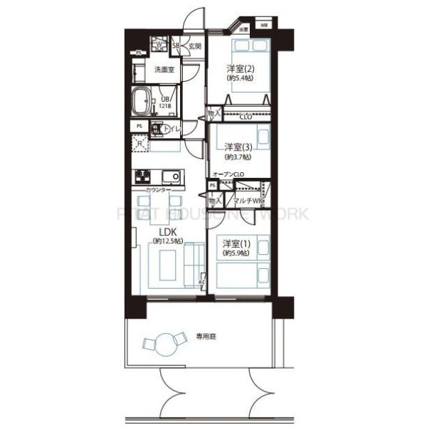 8499万円　3LDK　63.11㎡