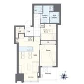 16980万円　1SLDK　専有面積54.24㎡