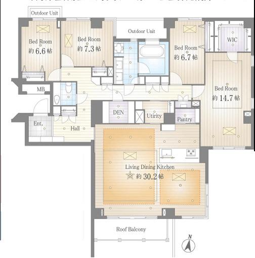 4SLDK+WIC　価格21,800万円