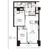 2LDK+WIC　価格5,499万円