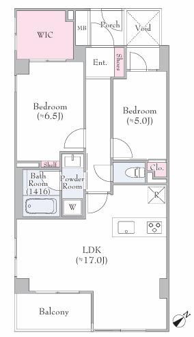 2LDK　価格6,290万円