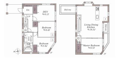 3SLDK　価格6,990万円