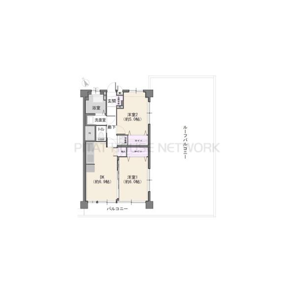 2DK　価格3,680万円