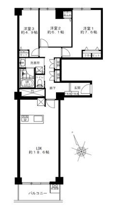 3LDK　価格7,299万円