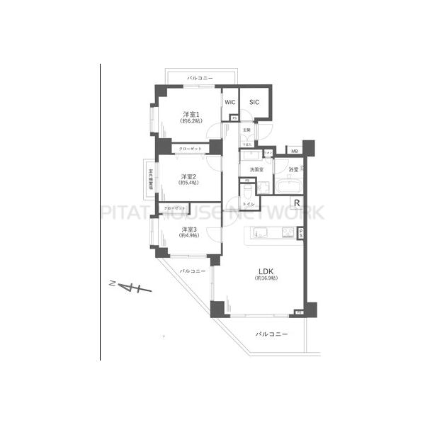 3LDK　価格7,699万円