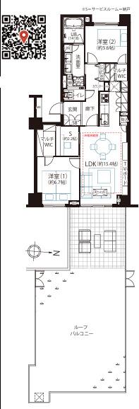 2SLDK　価格2億円