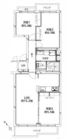 3LDK　価格3,199万円