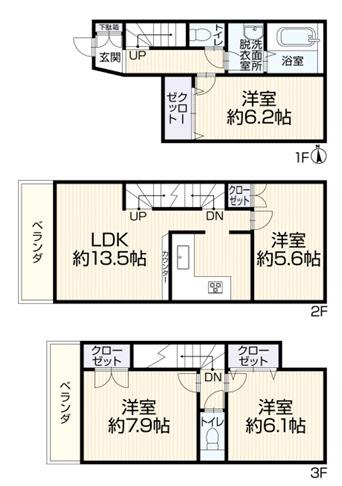4LDK　価格4,499万円