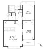 2LDK　価格2,590万円