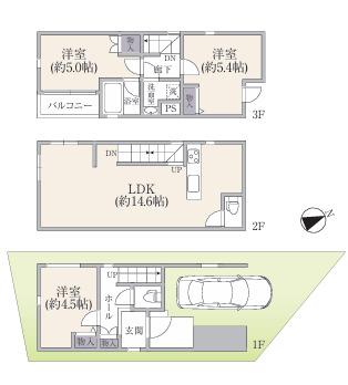 3LDK　価格4,199万円