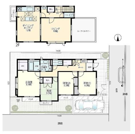 4LDK　価格4,380万円