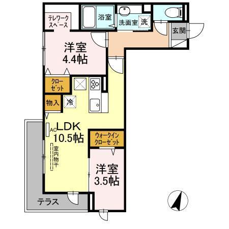  間取り図写真