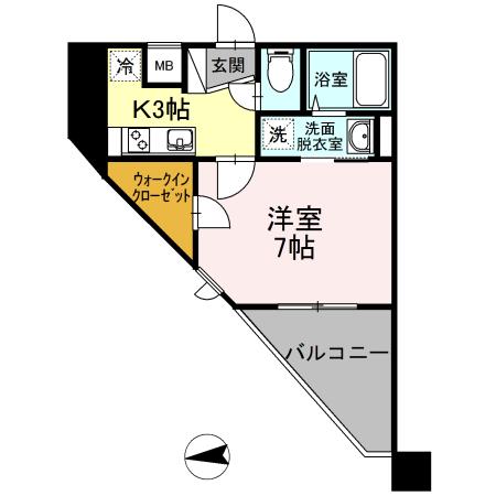 エントピアパレス（506） 間取り図画像