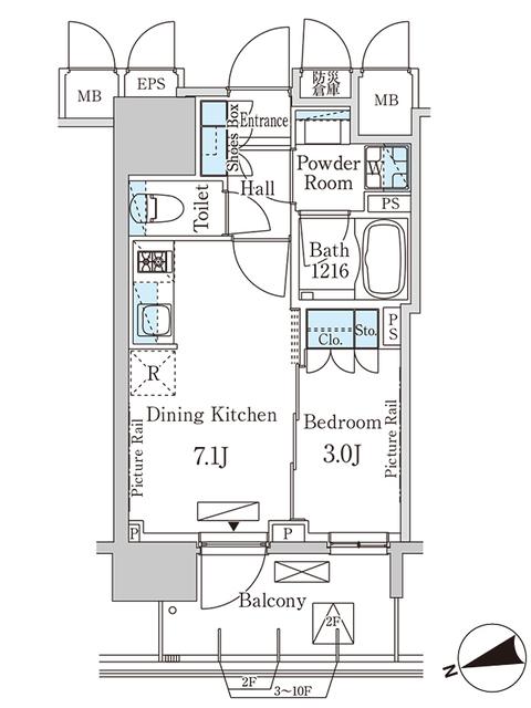  間取り図写真