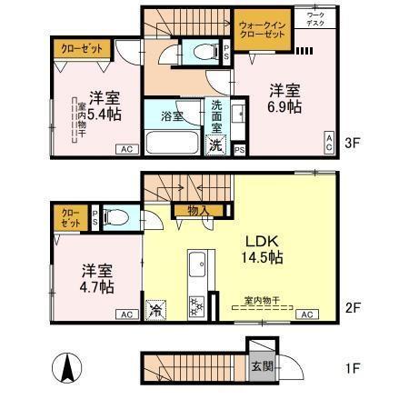  間取り図写真