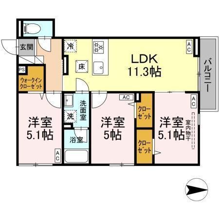  間取り図写真