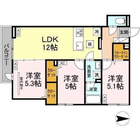  間取り図写真